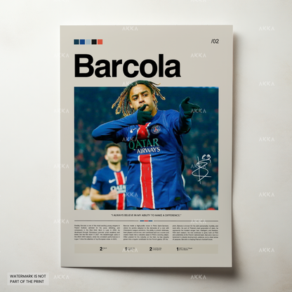Bradley Barcola - Paris Saint-Germain