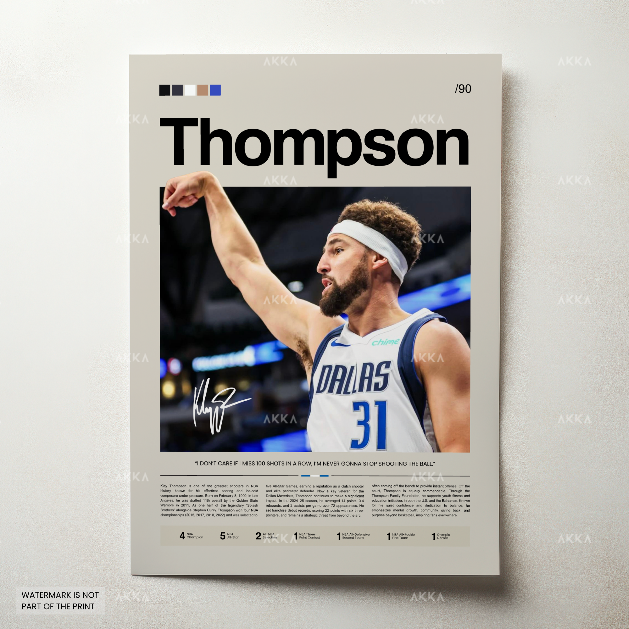 Klay Thompson - Dallas Mavericks