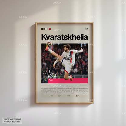 Khvicha Kvaratskhelia - Paris Saint-Germain