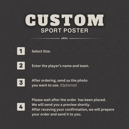 Custom Sport Poster