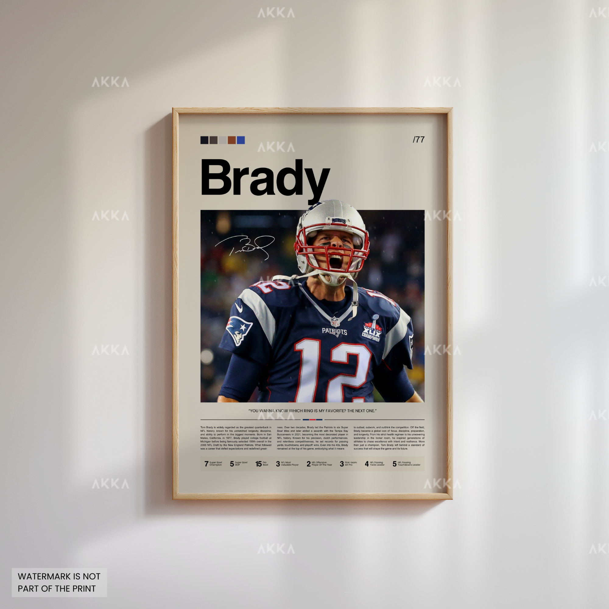 Tom Brady - New England Patriots